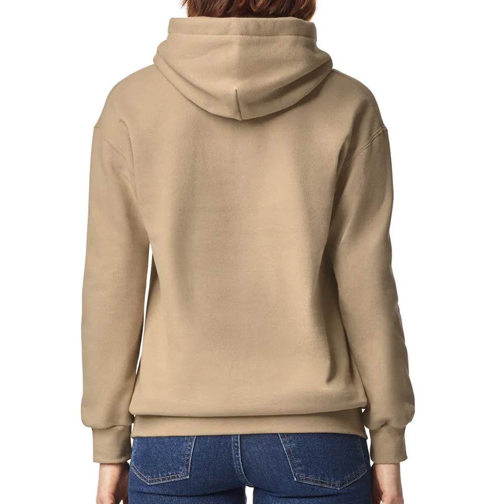 Women Beige Pullover Hoodie - CoreFlexInd