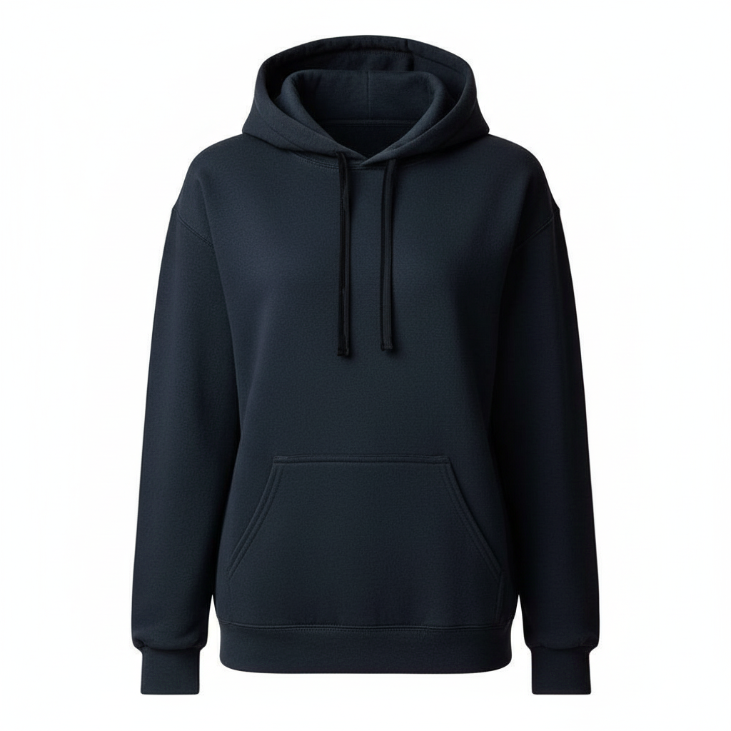 Women_Black_Pullover_Hoodie-1