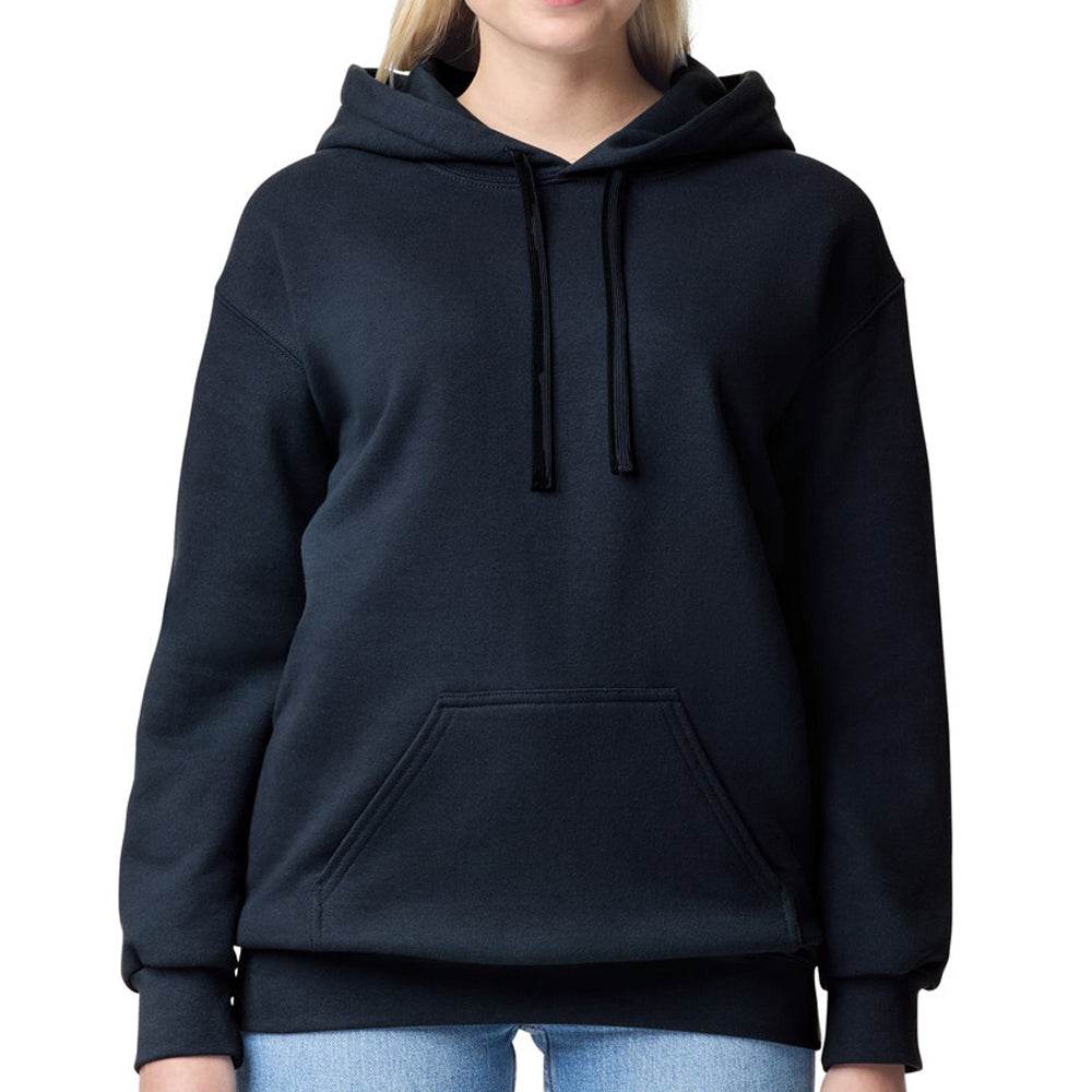 Women Black Pullover Hoodie - CoreFlexInd