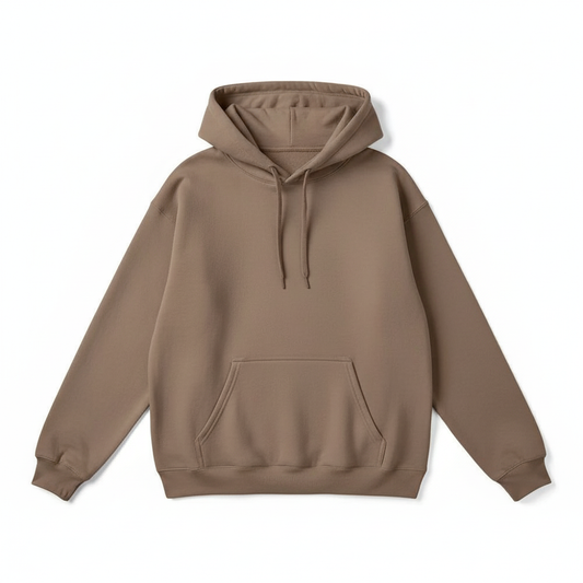 Women Brown Pullover Hoodie - CoreFlexInd