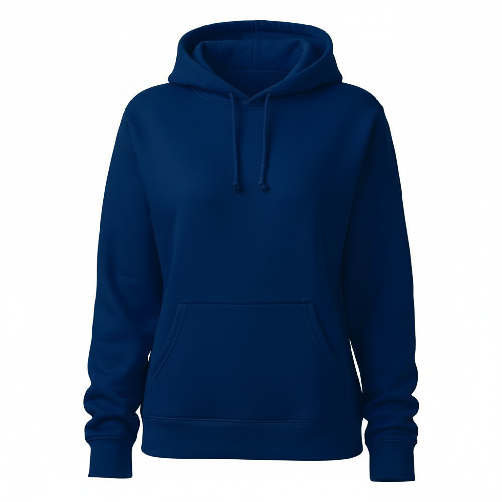 Women_Navy_Blue_Pullover_Hoodie-1