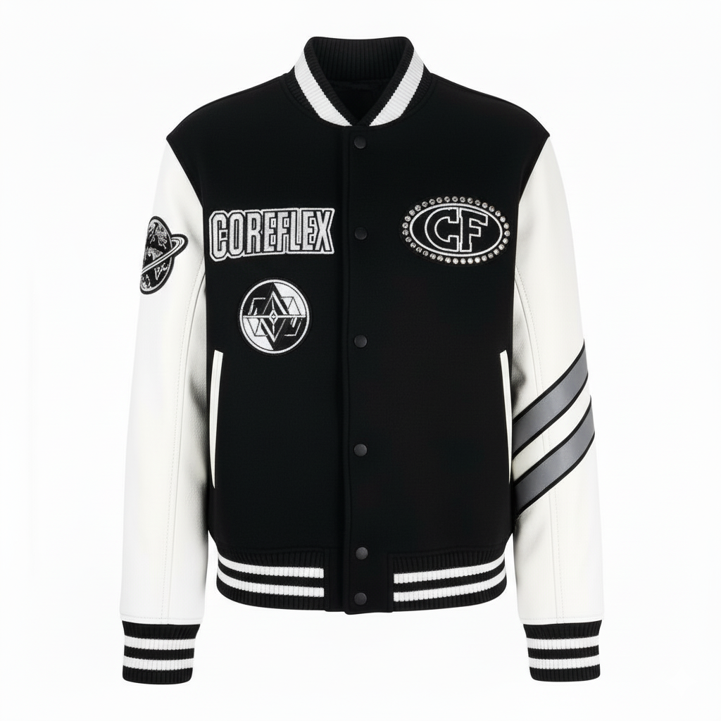 Dame Off White Meteor Moon Bomberjakke 