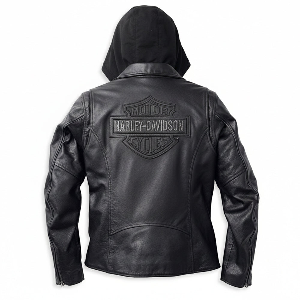 Naisten Potomac 3-in-1 nahkainen ratsastustakki 