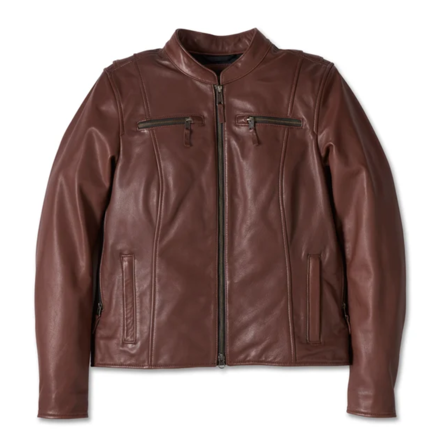 Women's Linden Leather Riding Jacket-1