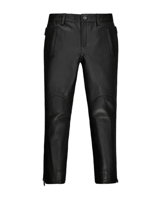 Women's Low Rise Leather Pants - CoreFlexInd