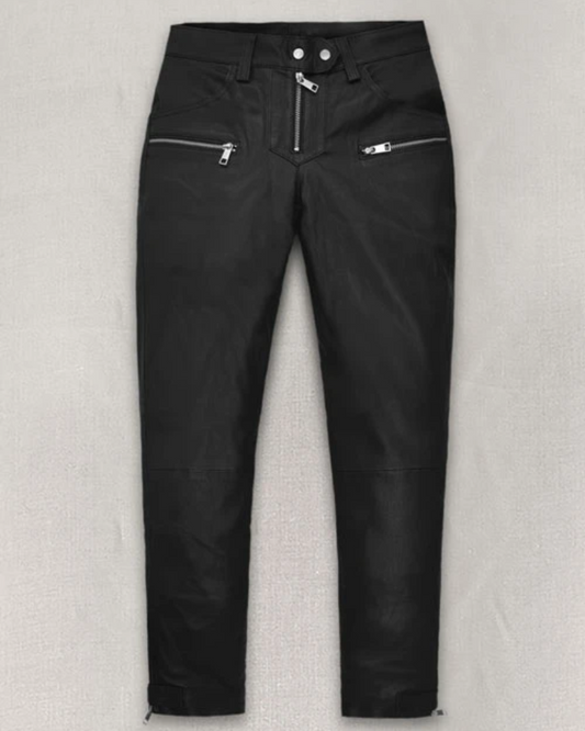 Women's Patent Leather Pants