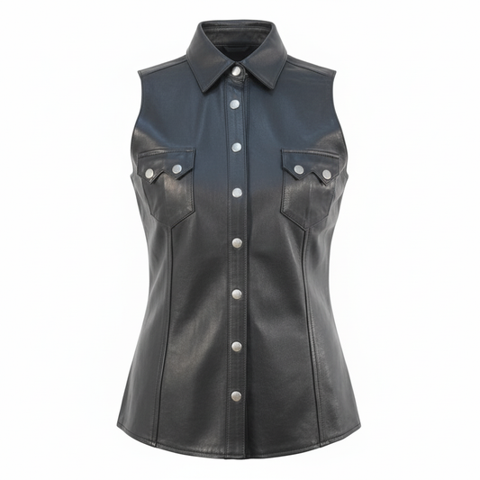 Women_s_Sleeveless_Black_Leather_Shirt-corelfexind