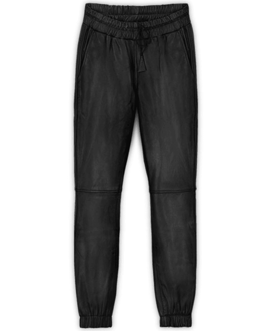 Women's Stacked Leather Pants - CoreFlexInd