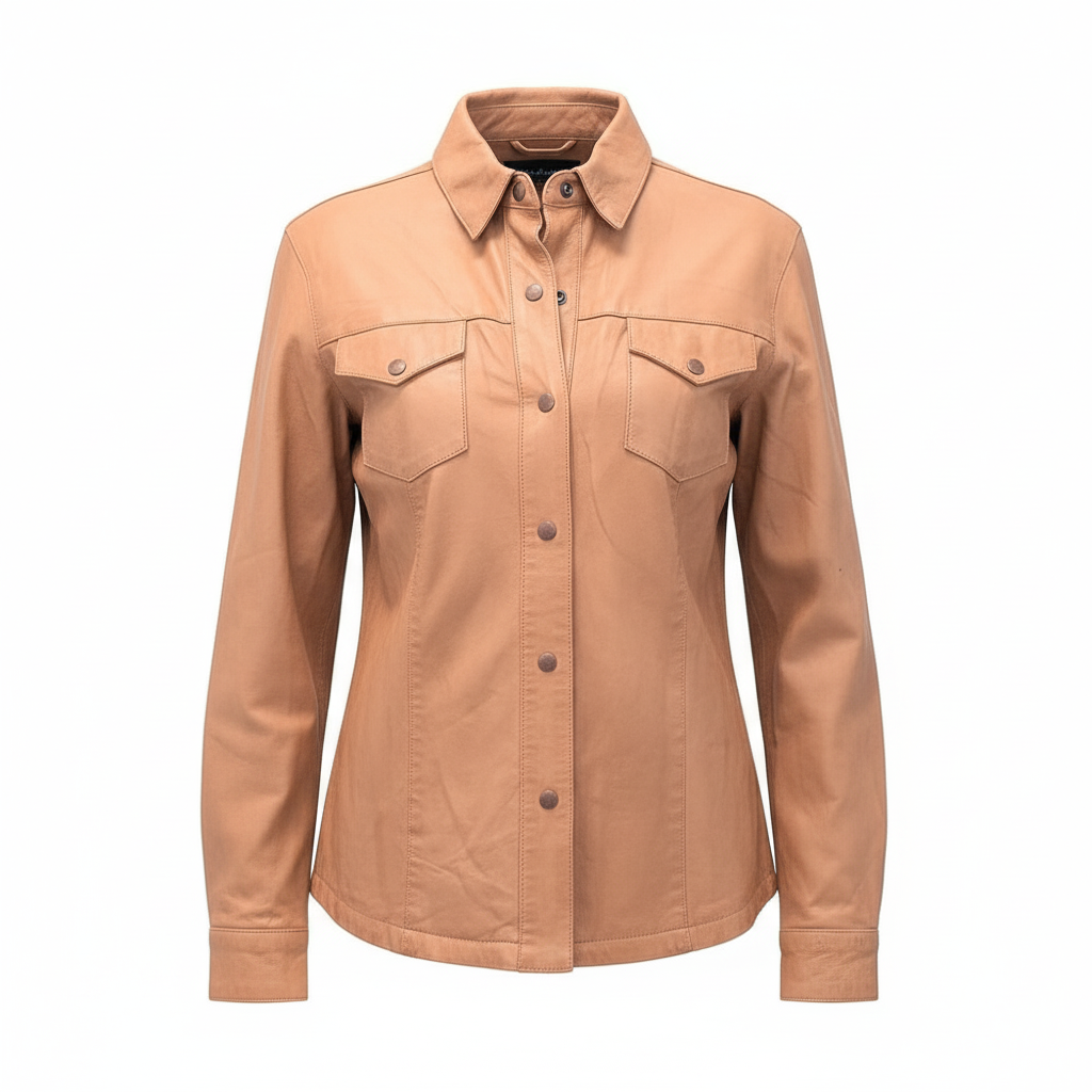 Women_s_Tan_Soft_Leather_Shirt-Coreflexind