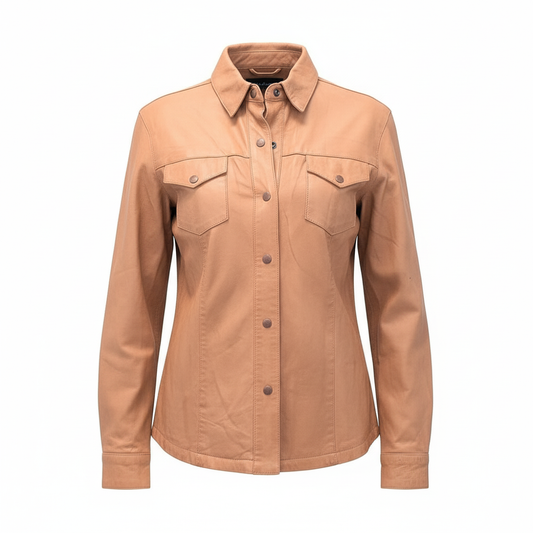 Women_s_Tan_Soft_Leather_Shirt-Coreflexind