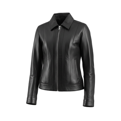 Women_s_Vixen_Black_Classic_Collar_Leather_Jacket_Close_Front-5-Coreflexind