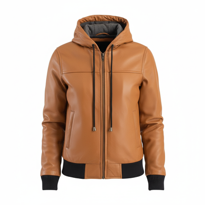 Womens_Brown_Leather_Bomber_Jacket-1