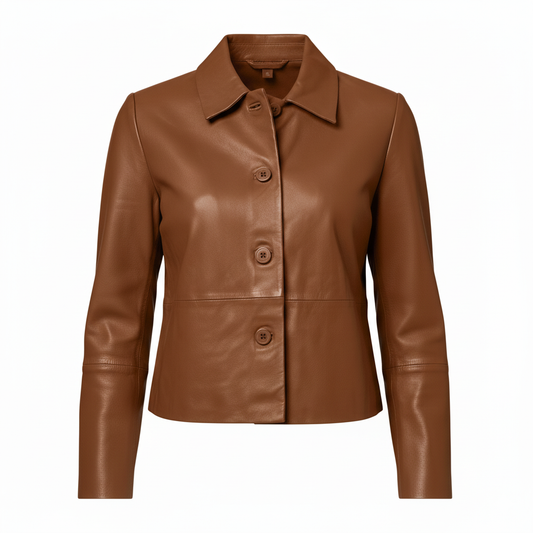 Womens_Brown_Leather_Shirt-coreflexind