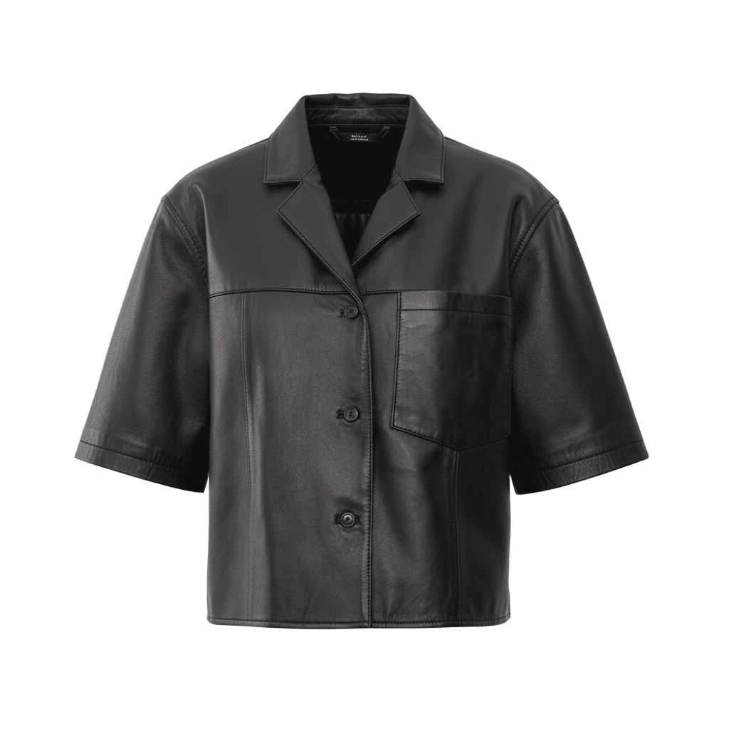 Womens_Faux_Leather_Shirt-Coreflexind