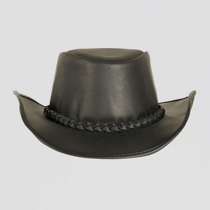 Womens Leather Outback Hat