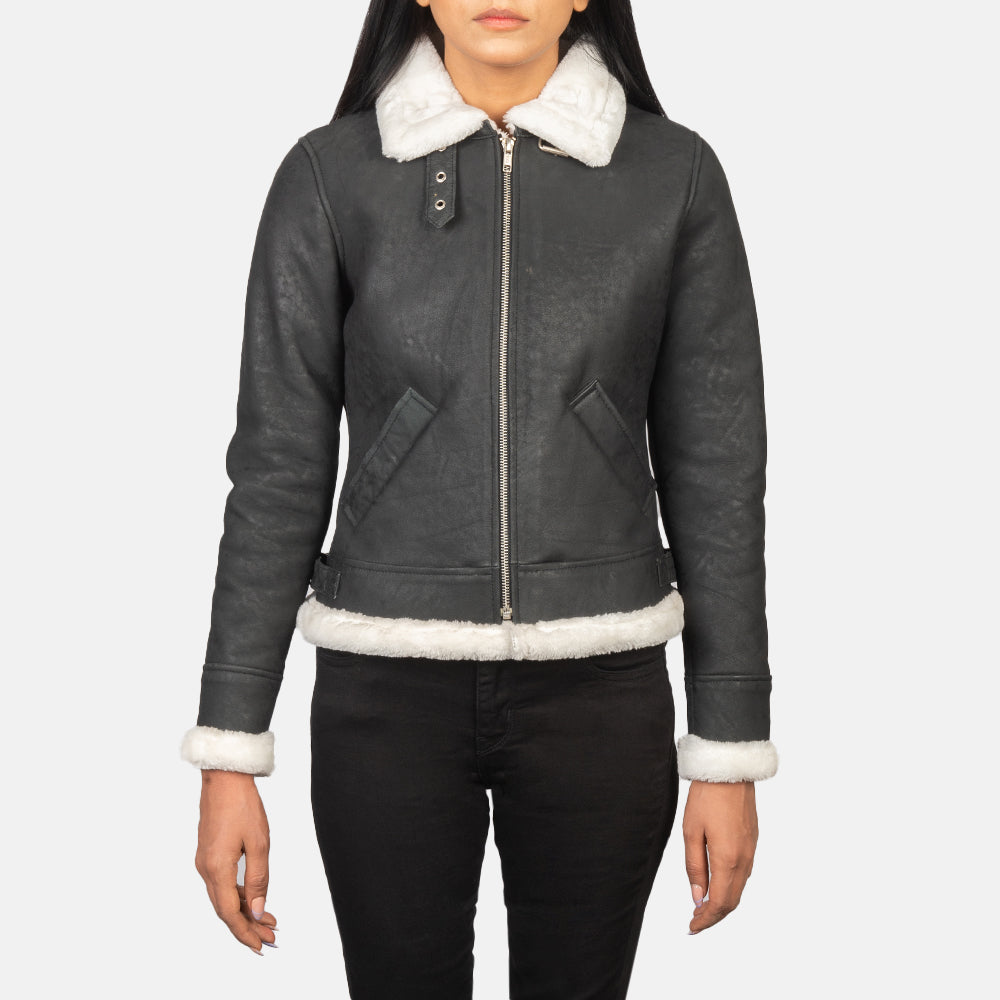 Womens Shearling Flying Jacket