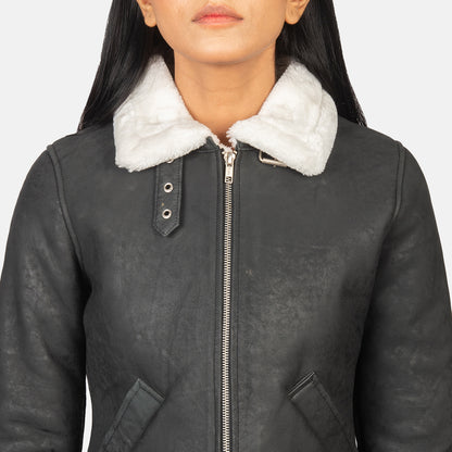 Womens Shearling Flying Jacket