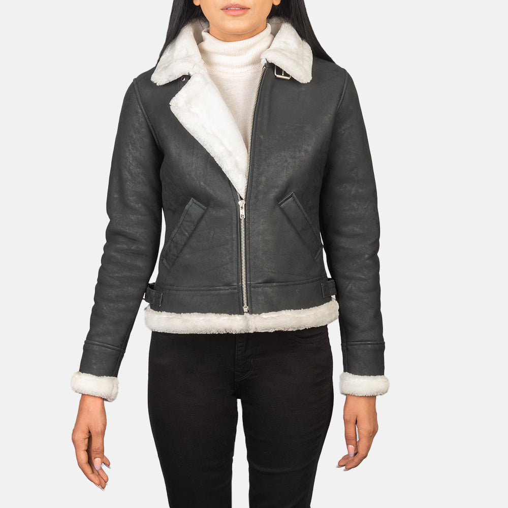 Womens Shearling Flying Jacket