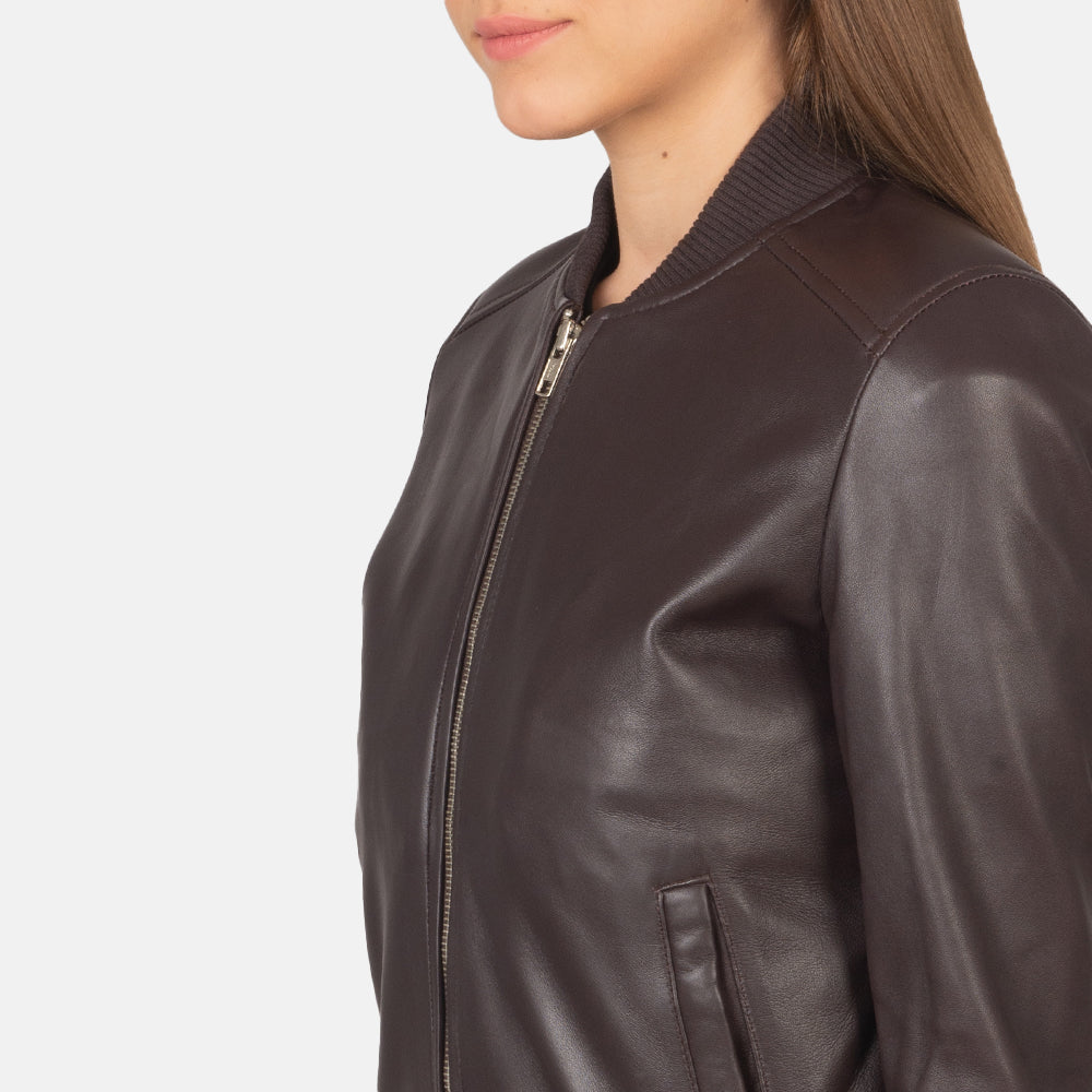 Womens Varsity Bomber Jacket