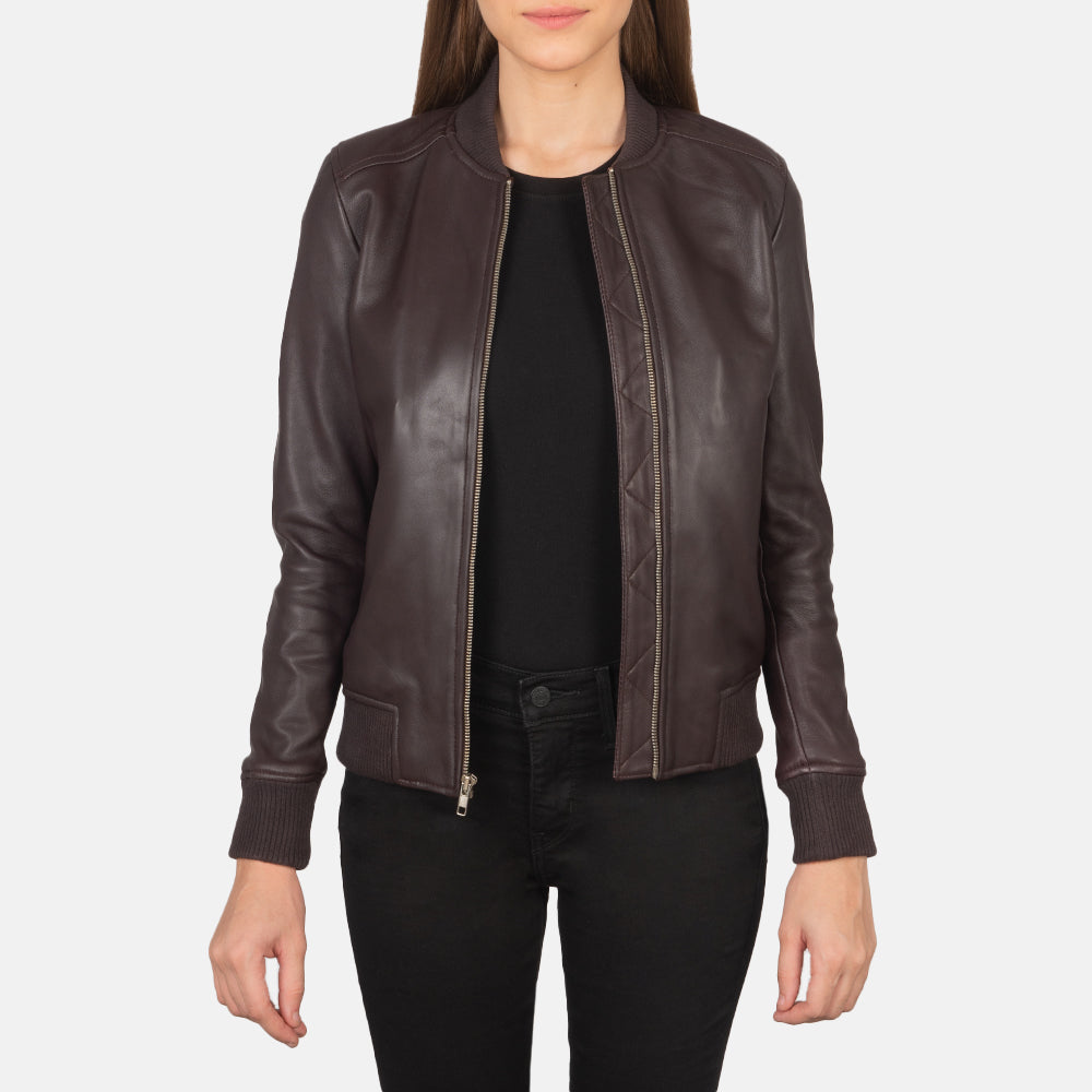 Womens Varsity Bomber Jacket