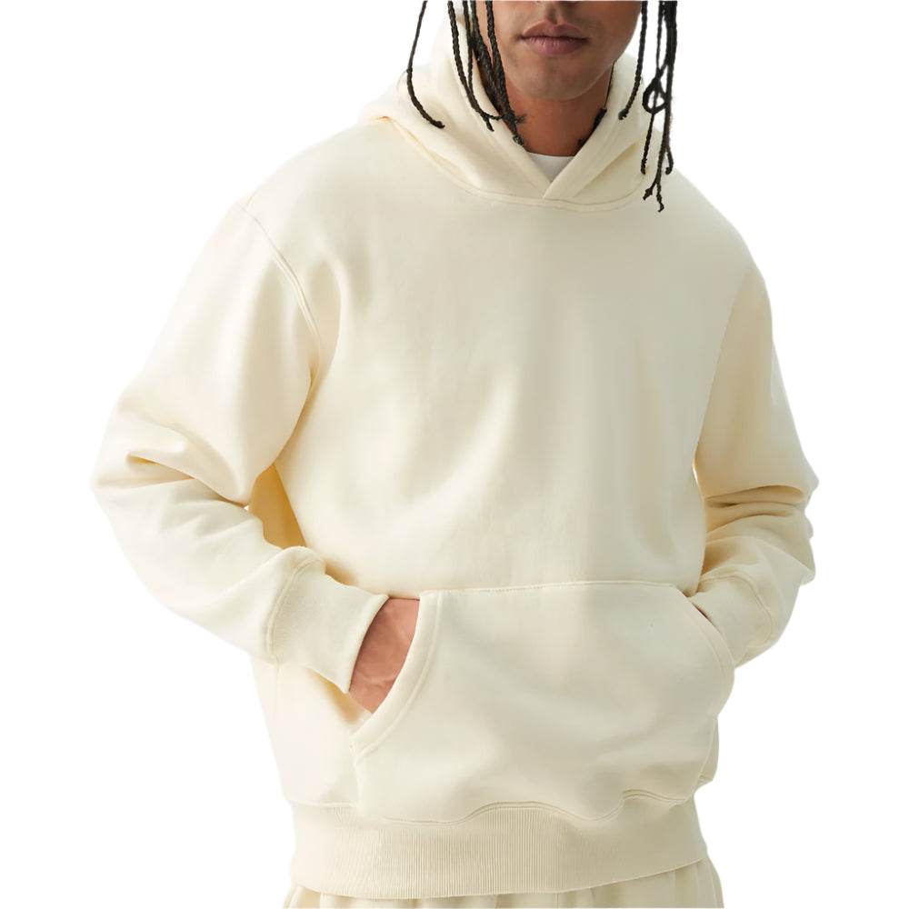 Yellow Solid Hoodie - CoreFlexInd