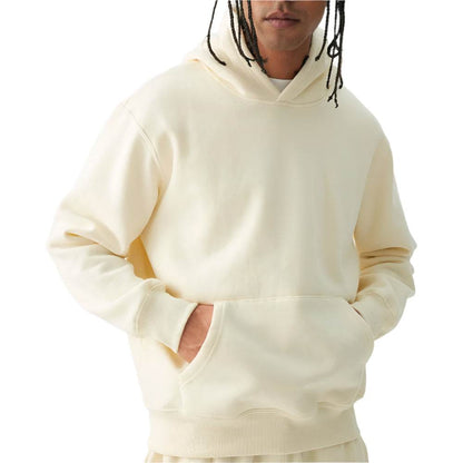 Yellow Solid Hoodie - CoreFlexInd