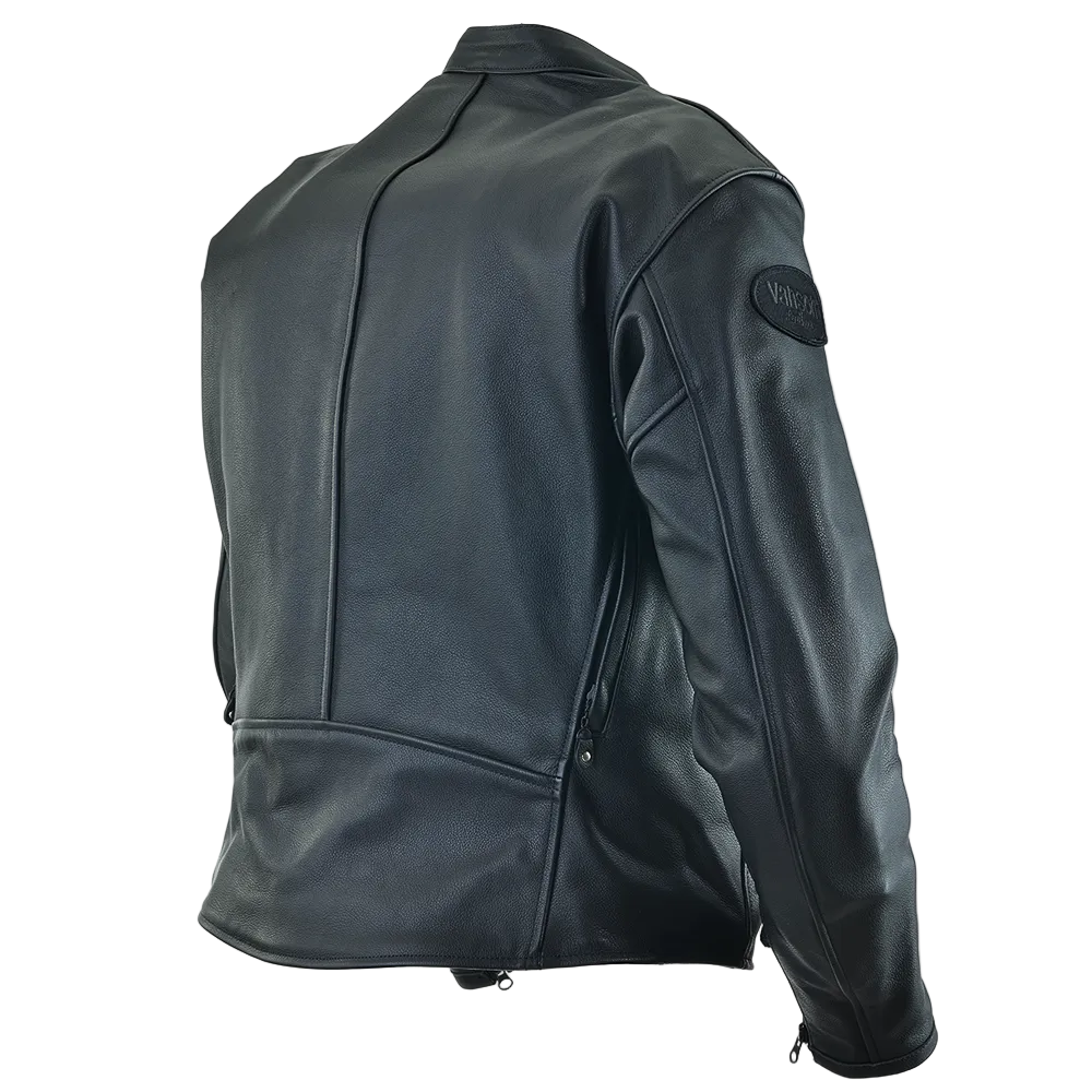 Drifter Mk2 Cruiser Touring Style Leather Motorcycle Jacket