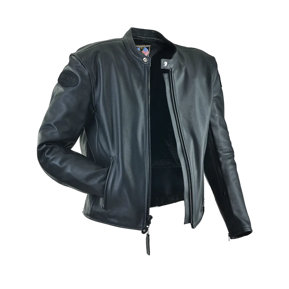 Drifter Mk2 Cruiser Touring Style Leather Motorcycle Jacket