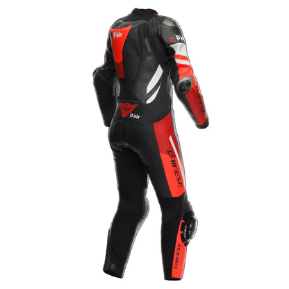 Traje de cuero para motociclista mujer 
