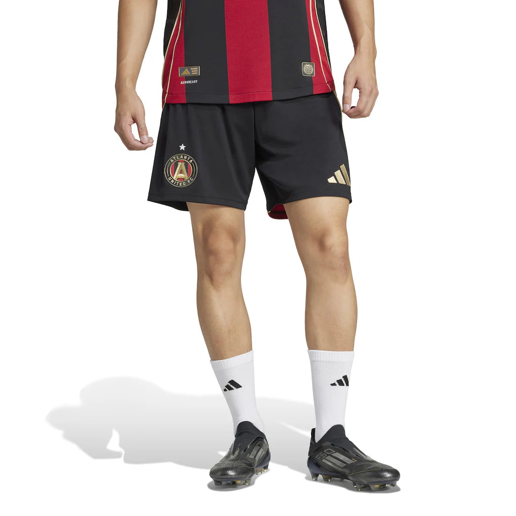 Men's Atlanta United FC adidas Black Home 2025 The Connector Authentic Kit