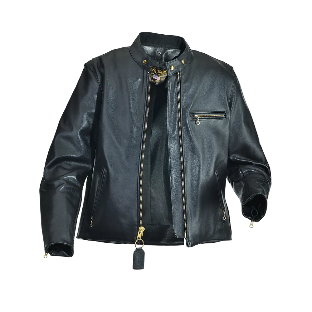 Jubiläums-Motorradjacke aus Leder