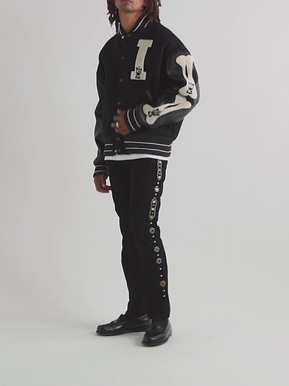 https://coreflexind.com/products/kapital-leather-varsity-jacket-black