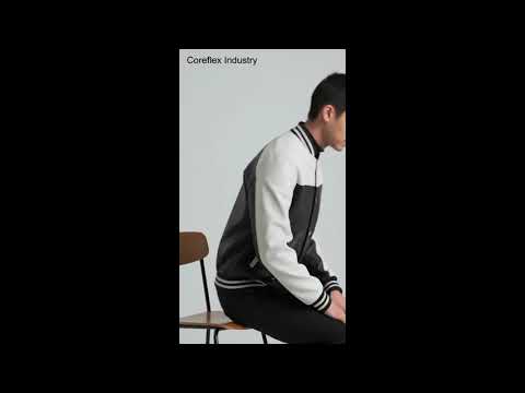 Black and White Varsity Jacket