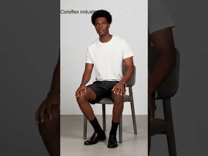 Black Leather Shorts