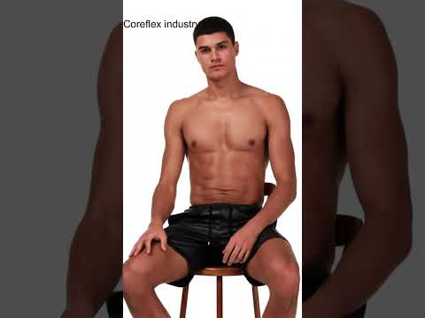 Leather Biker Shorts