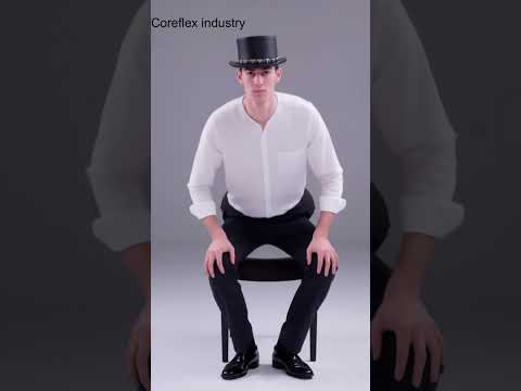 Mens Leather Skull Chain Hat