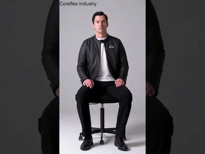 Chaqueta de cuero impermeable HD para hombre Oracle