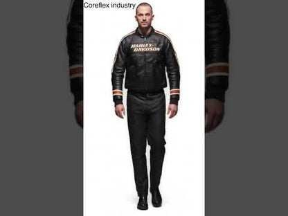 HD Herre Torque skinnjakke CE