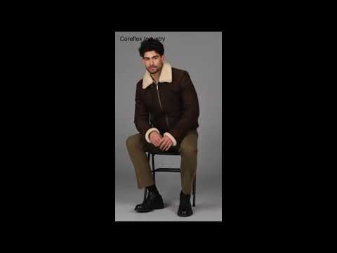 Coffner Brown Shearling Fur Jacket