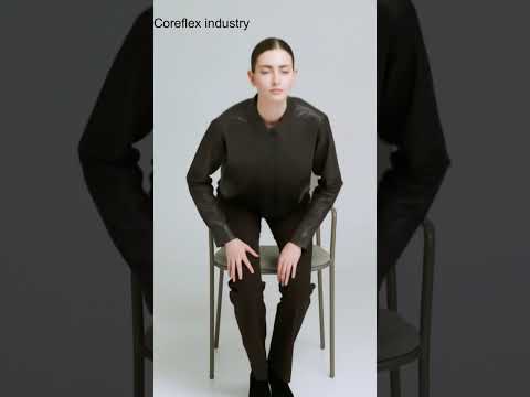 Black Shinny Leather Shirt Women