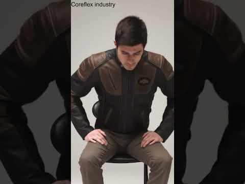 H-D Men's Leather Jacket Trostel Triple Vent System