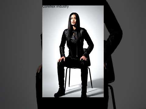 Biker Leather Trousers Womens