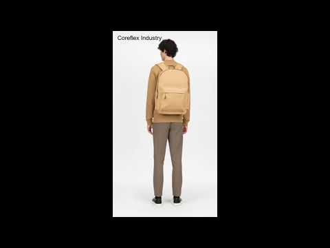 Camel Leather Backpack For Professionals