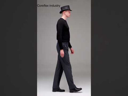 Black Cowboy Leather Hat