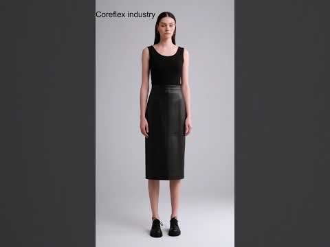 Leather Pencil Skirt
