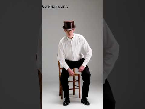 Brown Shiny Leather Hat