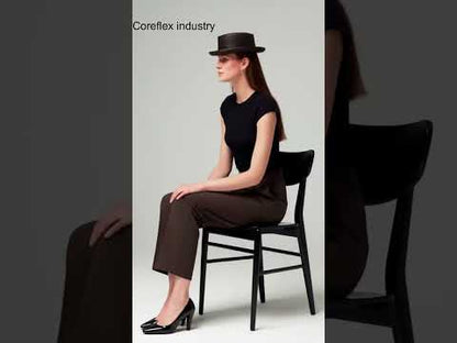 Womens Leather Pork Pie Hat