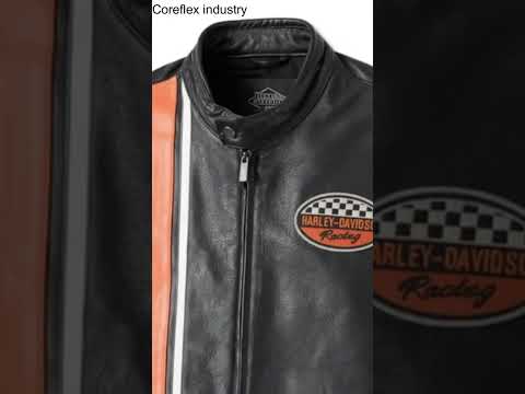 H-D Men's Leather Jacket 120th Anniversary Black