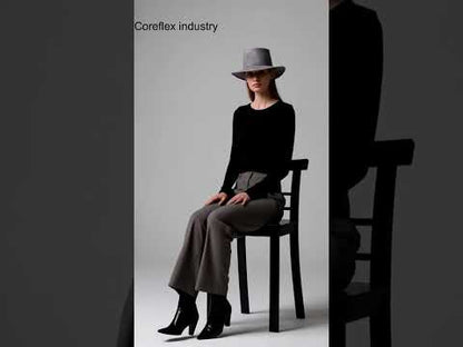 Womens Leather Cowboy Hat