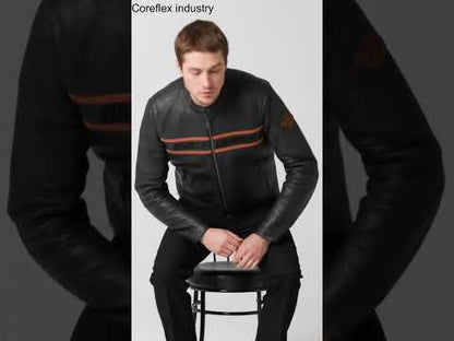 H-D Men's Victory Lane II Leather Jacket - Black